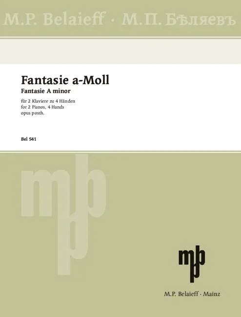Scriabin: Fantasy in A Minor, WoO 18