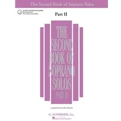 Second Book of Soprano Solos, Part 2 – Book/Online Audio