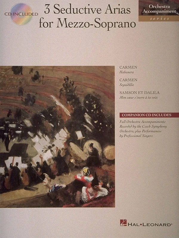 Seductive Arias 3 Mezzo/Sop Book/CD (Softcover Book/CD)