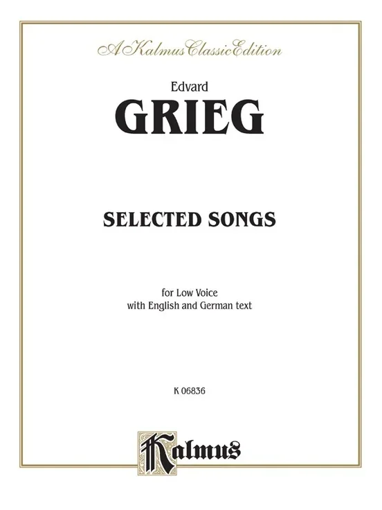 Selected Songs 36 Low Eng Germ