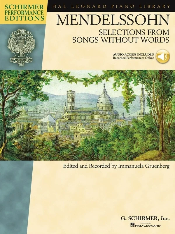 Selections From Songs Without Words Book/Online Audio (Music Score/Online Audio)