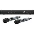 Sennheiser XSW 1-825 Dual-A 2-Channel Handheld Wireless System With e 825 Capsules A Black