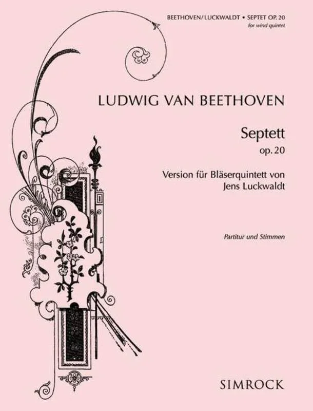 Septet Op 20 E Flat Arr Luckwaldt Wind Quintet