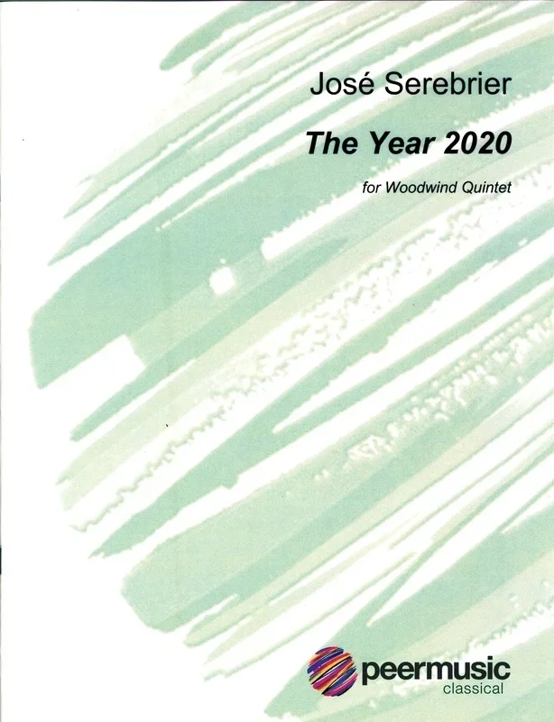 Serebrier – The Year 2020 Woodwind Quintet Score/Parts