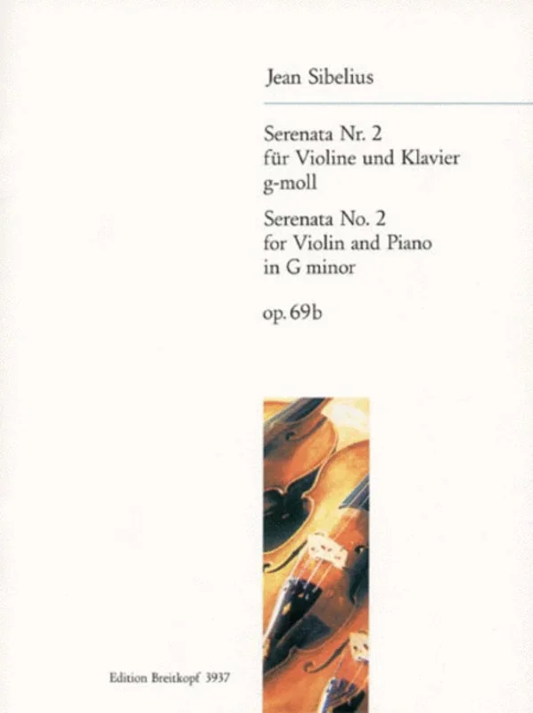 Serenata No 2 Op 69B G Min Violin Piano Book