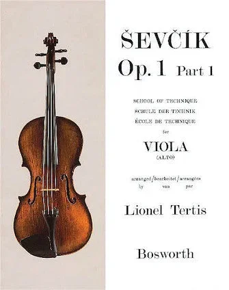 Ševčík: School of Technique, Op. 1 – Part 1 (arr. for viola)