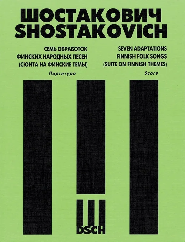 Seven Adaptations On Finnish Folk Songs Score (Softcover Book)