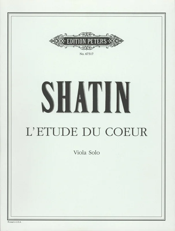 Shatin: L’Etude du coeur