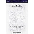 Shawnee Press Blessed SATB composed by Brad Nix Standard