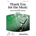 Shawnee Press Thank You for the Music 3-Part Mixed by ABBA arranged by Jerry Estes Standard
