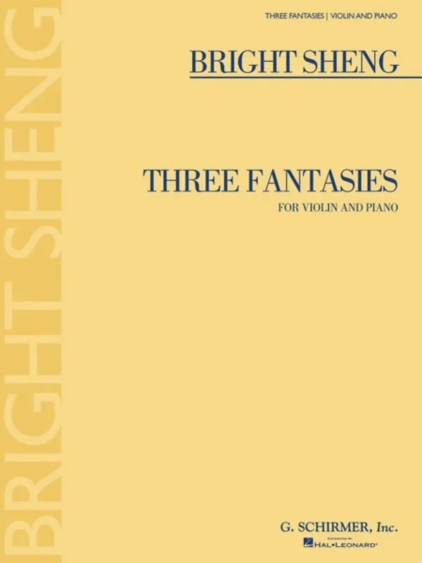 Sheng 3 Fantasies Violin / Piano