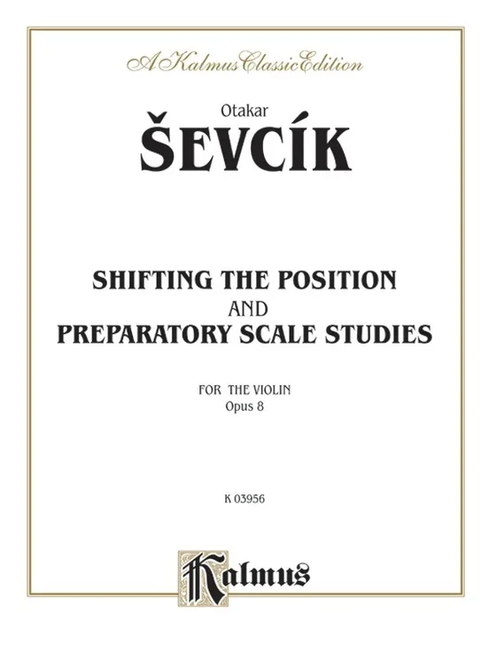 Shift Positions And Studie Op 8 Violin