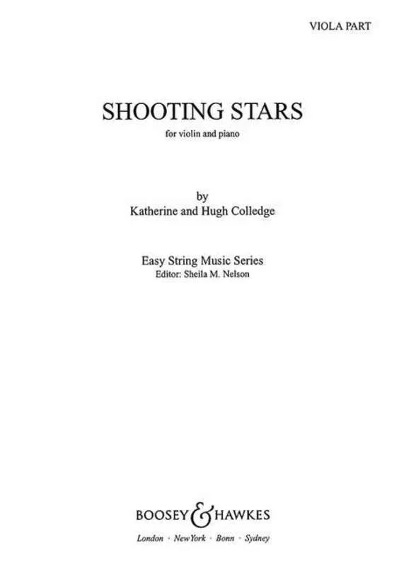 Shooting Stars Viola Part (Softcover Book)