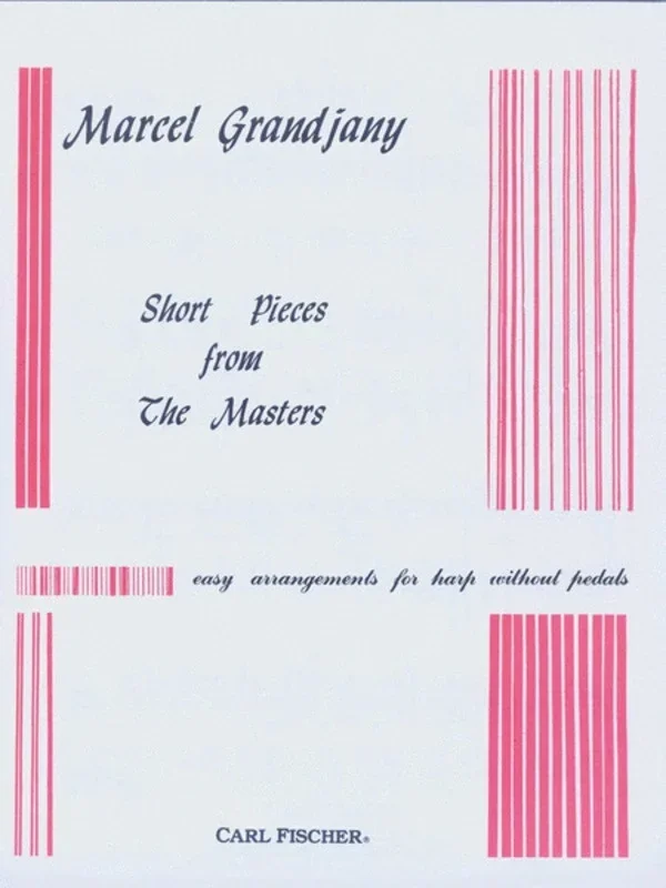 Short Pieces From The Masters Arr Grandjany Book