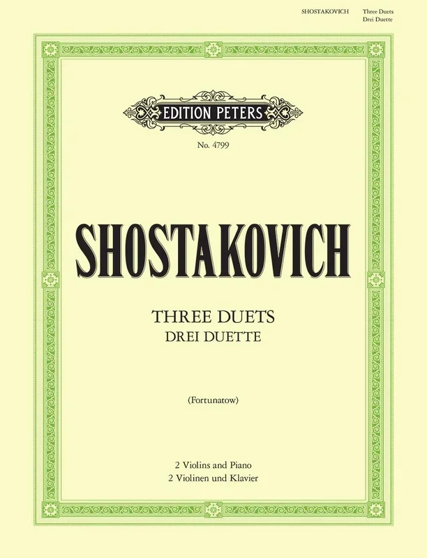 Shostakovich: 3 Duets, Op. 97d