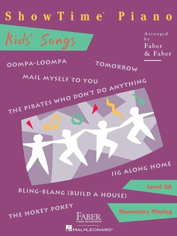 Show Time Piano Kids Songs Level 2A (Softcover Book)