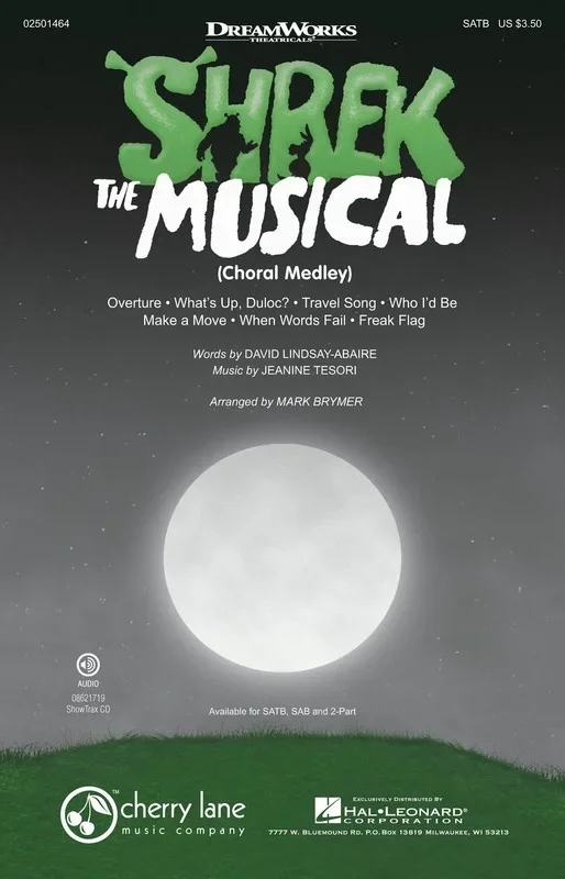 Shrek The Musical SATB (Octavo)