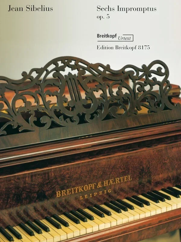 Sibelius – 6 Impromptus Op 5 Piano (Softcover Book)
