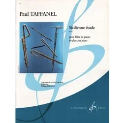 Sicilenne Etude, Op.7 – Flute and Piano