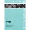 SIKORSKI Orientale, Op. 50, No. 9 (Violoncello and Piano) String Series Softcover Standard