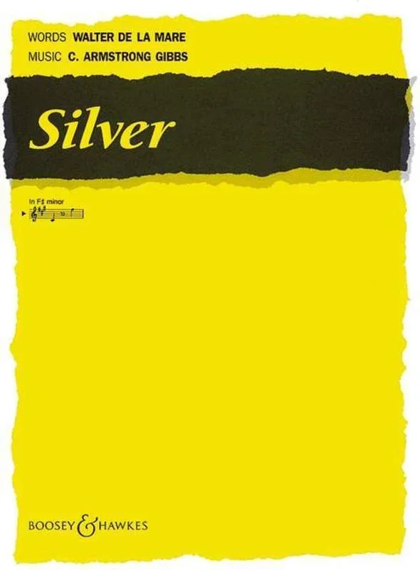 Silver Op 30 No 2 Med High Voice F Sharp Minor (Softcover Book)