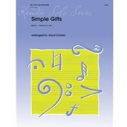 Simple Gifts – Alto Sax and Piano