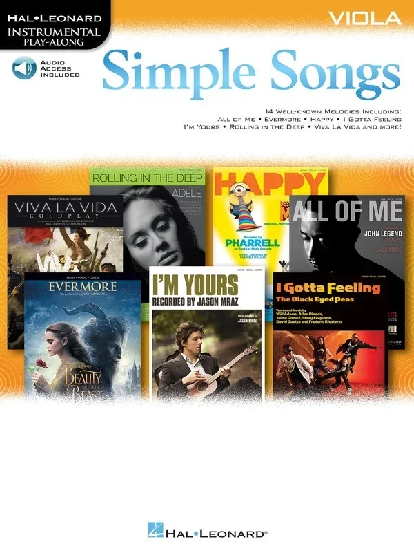Simple Songs For Viola Book/Online Audio (Softcover Book/Online Audio)