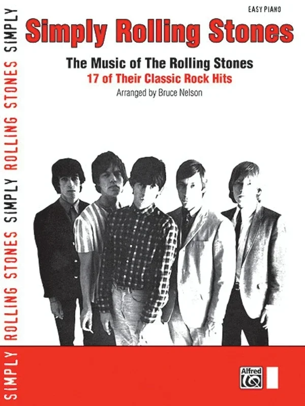 Simply Rock Rolling Stones Easy Piano Book