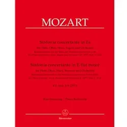 Sinfonia Concertante, K. 297b (Levin Reconstruction) – Fl, Ob, Hn, Bsn, Pno