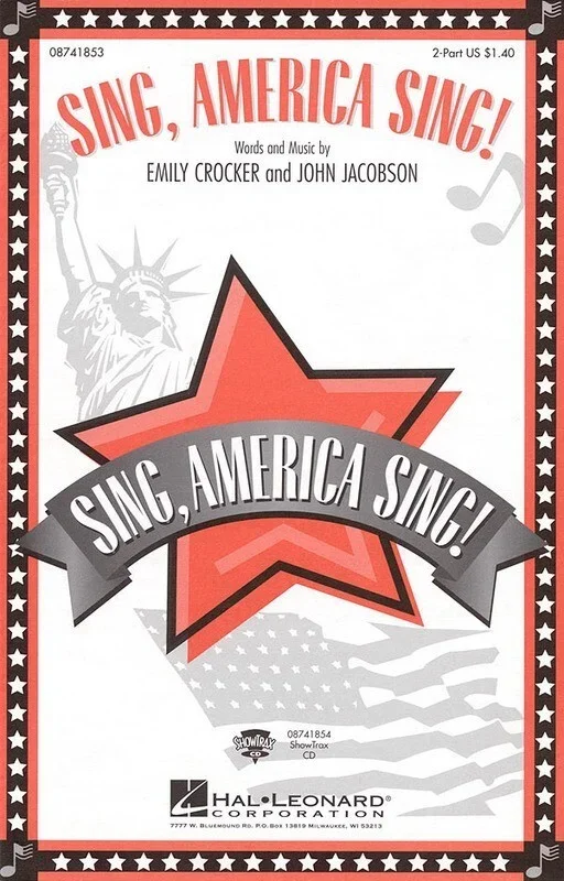 Sing America Sing 2 Pt Arr Jacobson