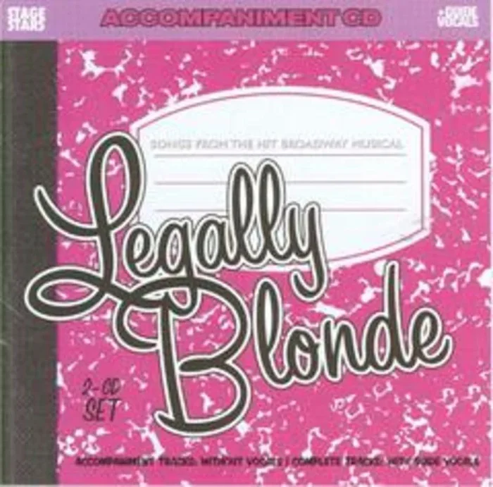 Sing The Shows Legally Blonde 2Cd Set Cd