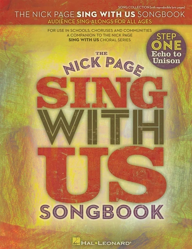 Sing With Us Songbook Step 1 Echo To Unison (Softcover Book)