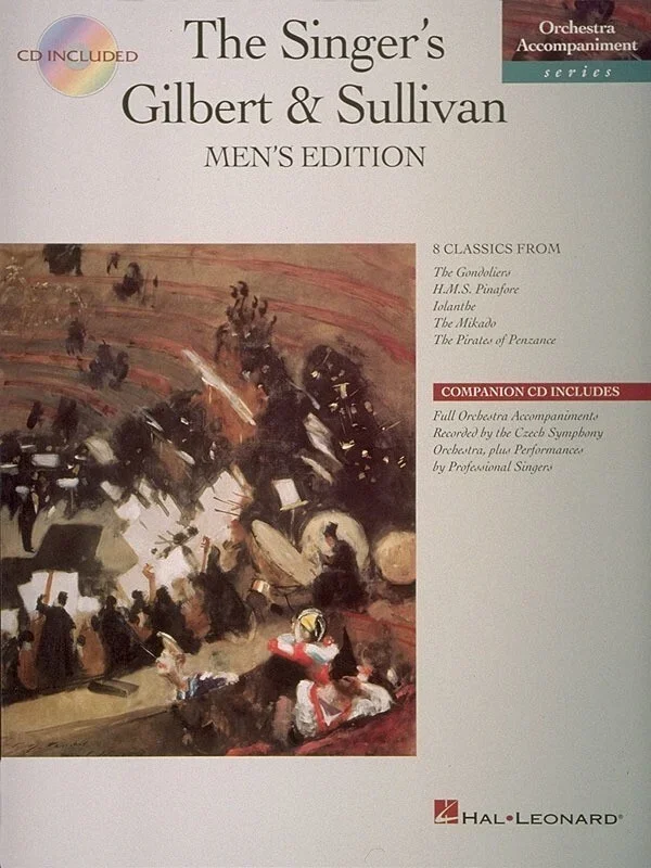Singers Gilbert And Sullivan Mens Book/CD (O/P) (Softcover Book/CD)