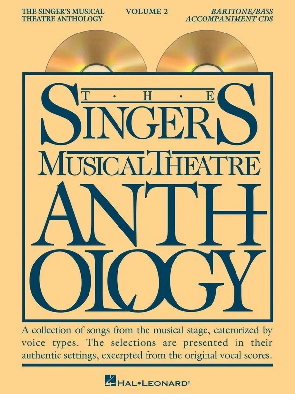 Singers Musical Theatre Anth V2 Bar Bass CDs (CD Only)
