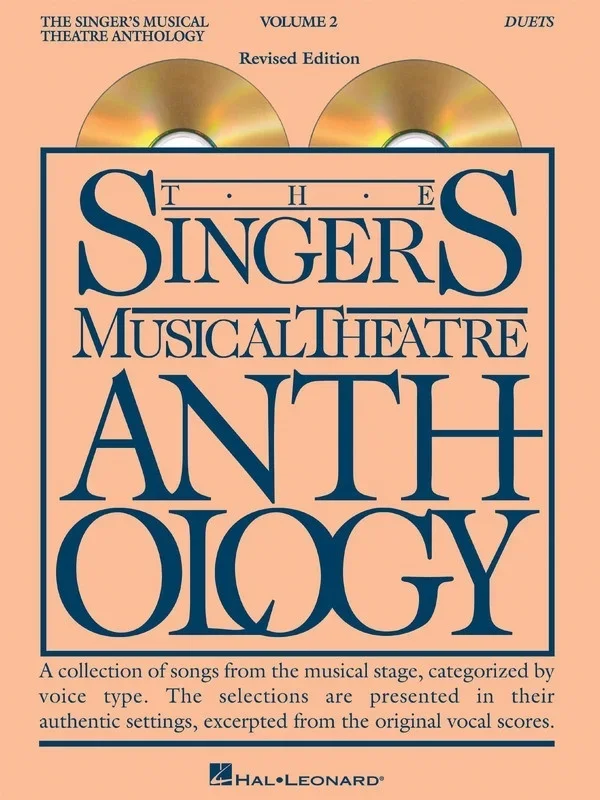 Singers Musical Theatre Anth V2 Duets 2 CDs (CD Only)