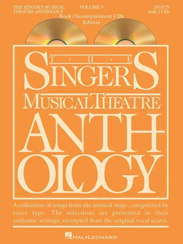 Singers Musical Theatre Anth V3 Duets 2 Book/2CD (Softcover Book/CD)
