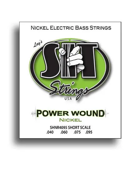 SIT Power Wound Extra Light Short Scale Electric Bass String Set (40-95)