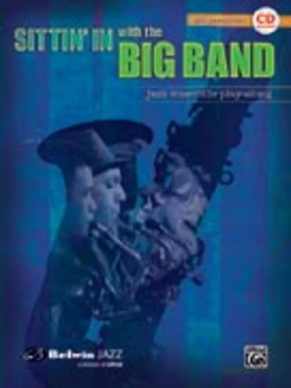 Sittin In With The Big Band Alto Sax Book/CD Jazz Book