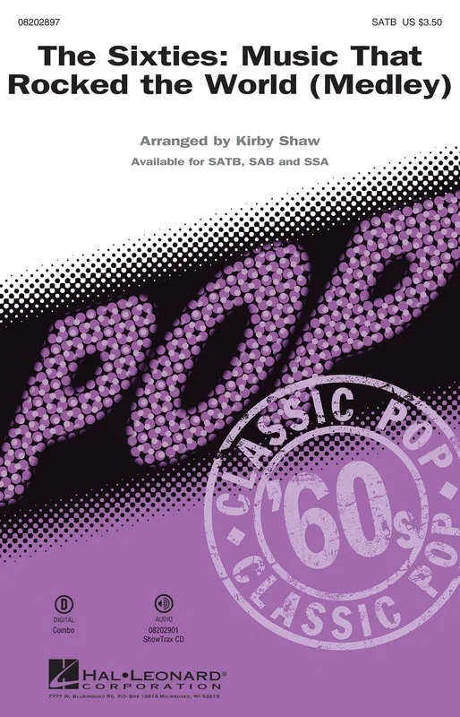 Sixties Music That Rocked The World SATB (Octavo)