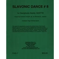 Slavonic Dance No. 8 – Sax Sextet (SAATTB)