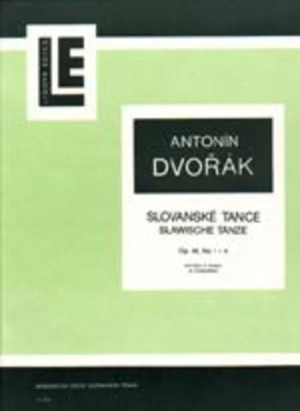 Slavonic Dances Op 46 Nos 1-4 Arr Pokorny Violin/Pn Book