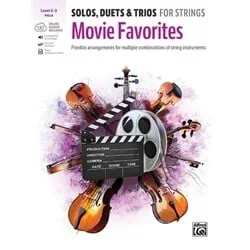 Solos, Duets & Trios for Strings: Movie Favorites – Viola