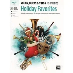 Solos, Duets and Trios for Winds: Holiday Favorites – Flute/Oboe Part