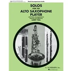Solos for the Alto Saxophone Player – Book with Online Audio Access
