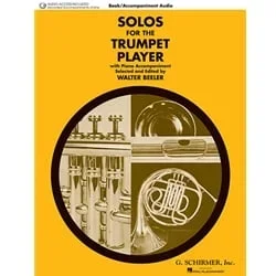 Solos for the Trumpet Player (with Aduio Access) – Trumpet and Piano