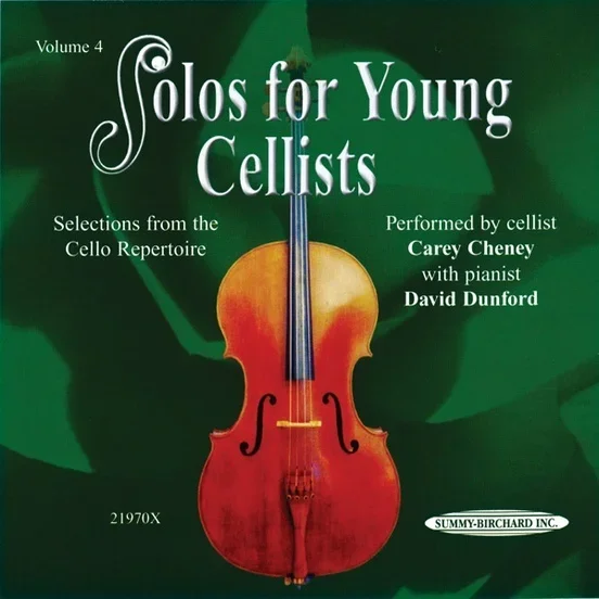 Solos For Young Cellists Vol 4 CD