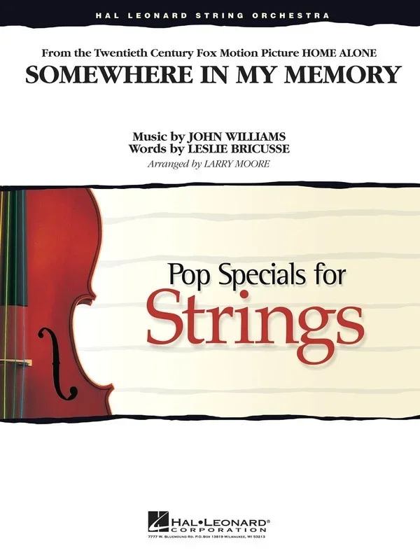 Somewhere In My Memory So3 Score/Parts (Pod) (Music Score/Parts)