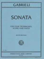 Sonata – Trombone Quartet