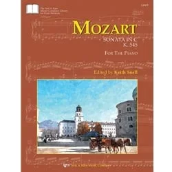 Sonata in C, K. 545 – Piano