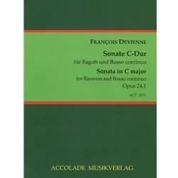 Sonata in C Major, Op. 24, No. 1 – Bassoon and Piano